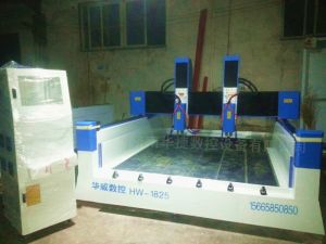 延安宝塔区HW1825双头重型石材雕刻机
